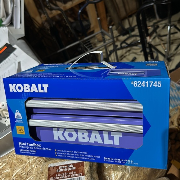 NIB Kobalt Lavender Crafting Tool Box - Picture 5 of 5
